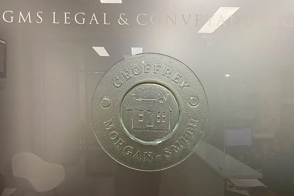 GMS Door Signage— Property Lawyers In Central Coast, NSW