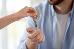 Handing Over The Keys Of A Property